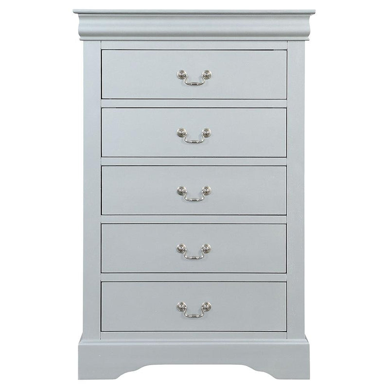 Acme Furniture Louis Philippe 5-Drawer Chest 26736 IMAGE 3