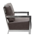 Diamond Sofa Zen Stationary Bonded Leather Accent Chair ZENCHGR IMAGE 3