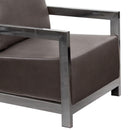 Diamond Sofa Zen Stationary Bonded Leather Accent Chair ZENCHGR IMAGE 4