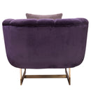 Diamond Sofa Venus Stationary Fabric Chair VENUSCHVI IMAGE 5