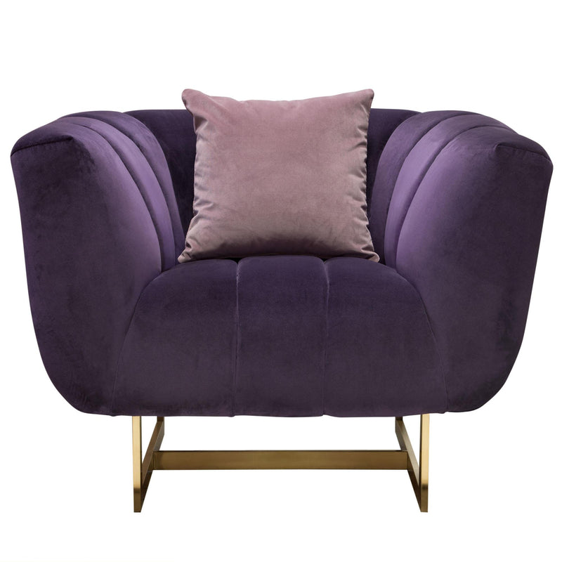 Diamond Sofa Venus Stationary Fabric Chair VENUSCHVI IMAGE 6