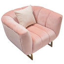 Diamond Sofa Venus Stationary Fabric Chair VENUSCHPN IMAGE 1