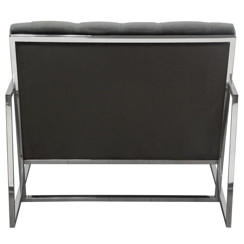 Diamond Sofa Luxe Stationary Fabric Accent Chair LUXECHDG IMAGE 5
