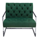 Diamond Sofa Luxe Stationary Fabric Accent Chair LUXECHEM IMAGE 2