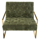 Diamond Sofa Luxe Stationary Fabric Accent Chair LUXECHGN IMAGE 2