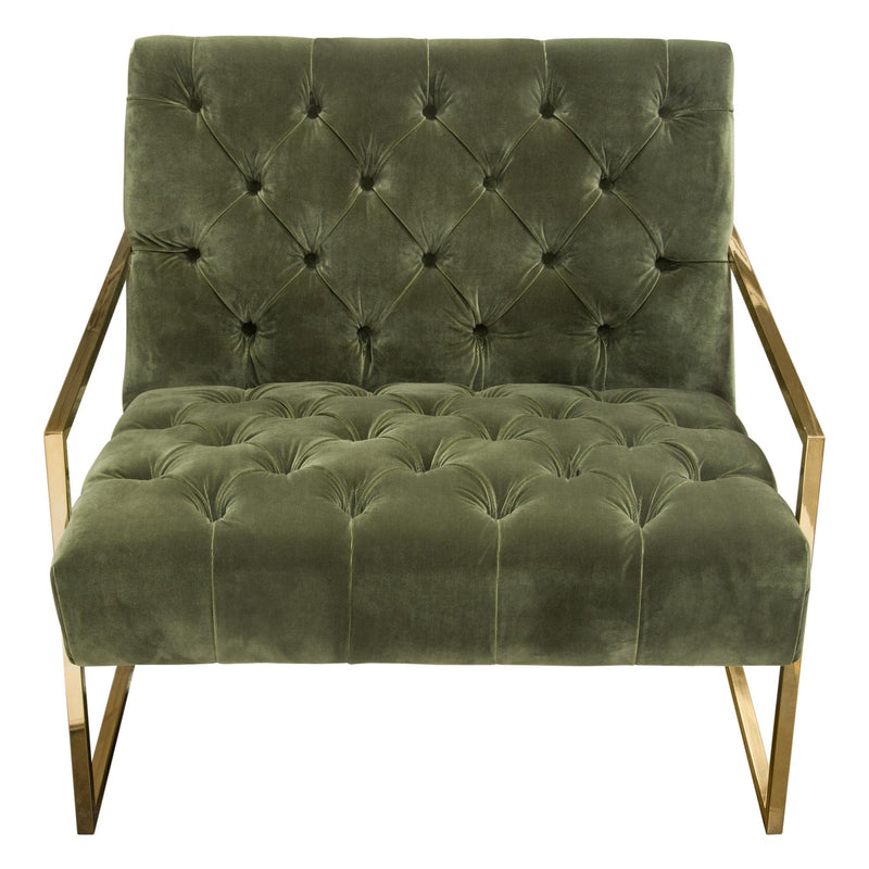 Diamond Sofa Luxe Stationary Fabric Accent Chair LUXECHGN IMAGE 2