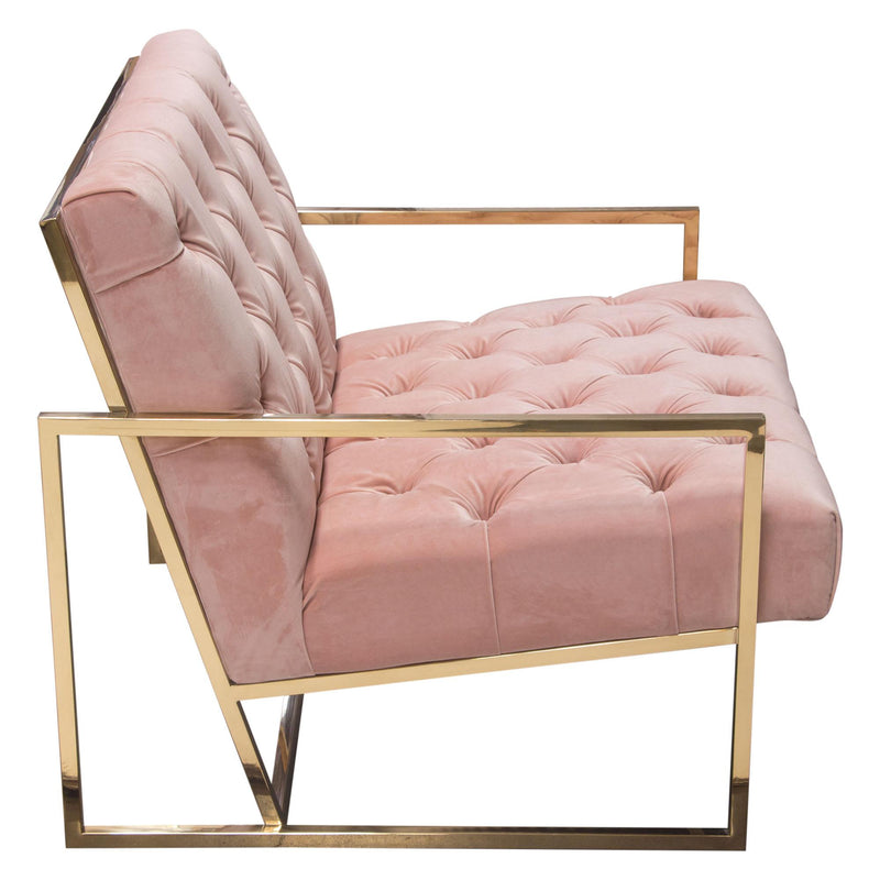 Diamond Sofa Luxe Stationary Fabric Accent Chair LUXECHPN IMAGE 3