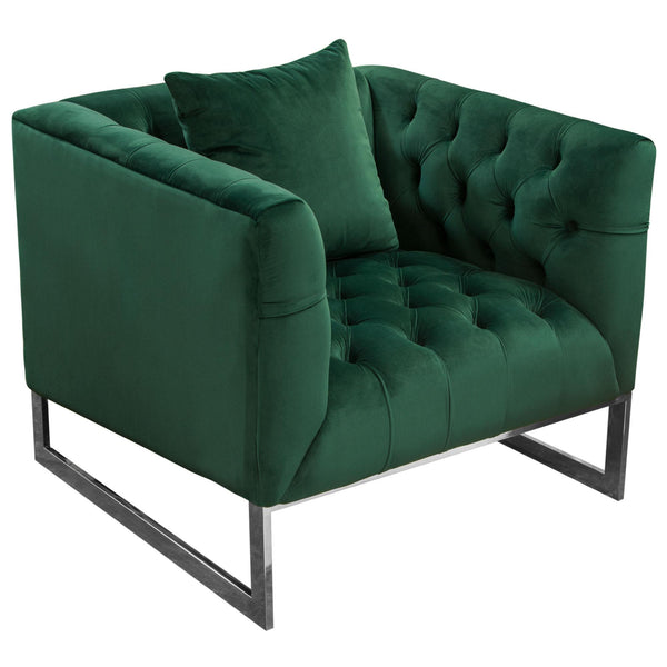 Diamond Sofa Crawford Stationary Fabric Chair CRAWFORDCHEM IMAGE 1