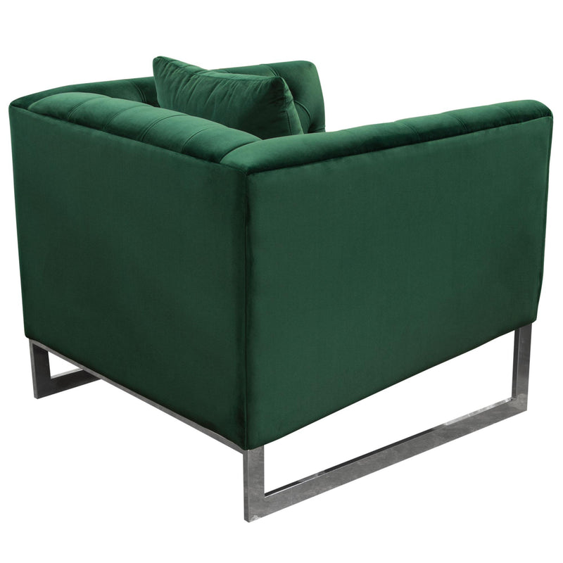 Diamond Sofa Crawford Stationary Fabric Chair CRAWFORDCHEM IMAGE 4