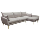 Diamond Sofa Vantage Fabric 2 pc Sectional VANTAGERF2PCSECTFL IMAGE 2