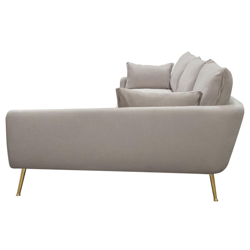 Diamond Sofa Vantage Fabric 2 pc Sectional VANTAGERF2PCSECTFL IMAGE 4