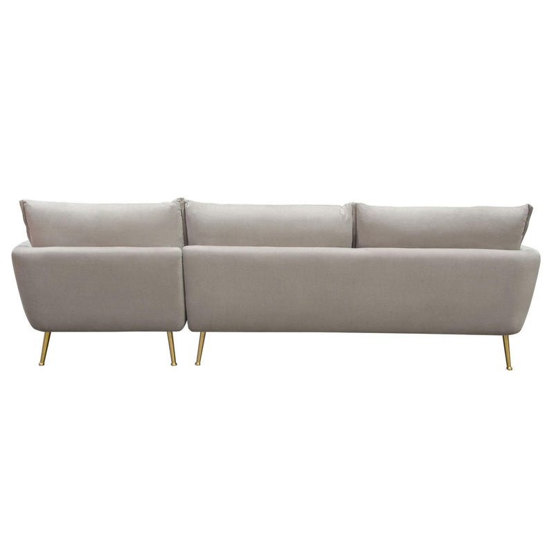 Diamond Sofa Vantage Fabric 2 pc Sectional VANTAGERF2PCSECTFL IMAGE 5