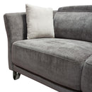 Diamond Sofa Naomi Fabric 2 pc Sectional NAOMIRFSECTGR IMAGE 10