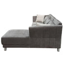 Diamond Sofa Naomi Fabric 2 pc Sectional NAOMIRFSECTGR IMAGE 7