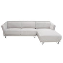Diamond Sofa Naomi Fabric 2 pc Sectional NAOMIRFSECTBA IMAGE 2