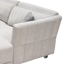 Diamond Sofa Naomi Fabric 2 pc Sectional NAOMIRFSECTBA IMAGE 8