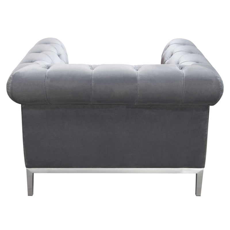 Diamond Sofa Monroe Stationary Fabric Chair MONROECHGR IMAGE 5