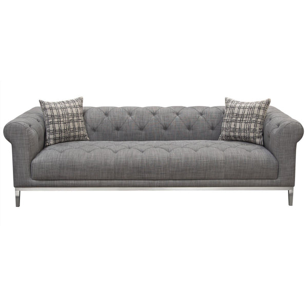Diamond Sofa Monroe Stationary Fabric Sofa MONROESOGL IMAGE 1