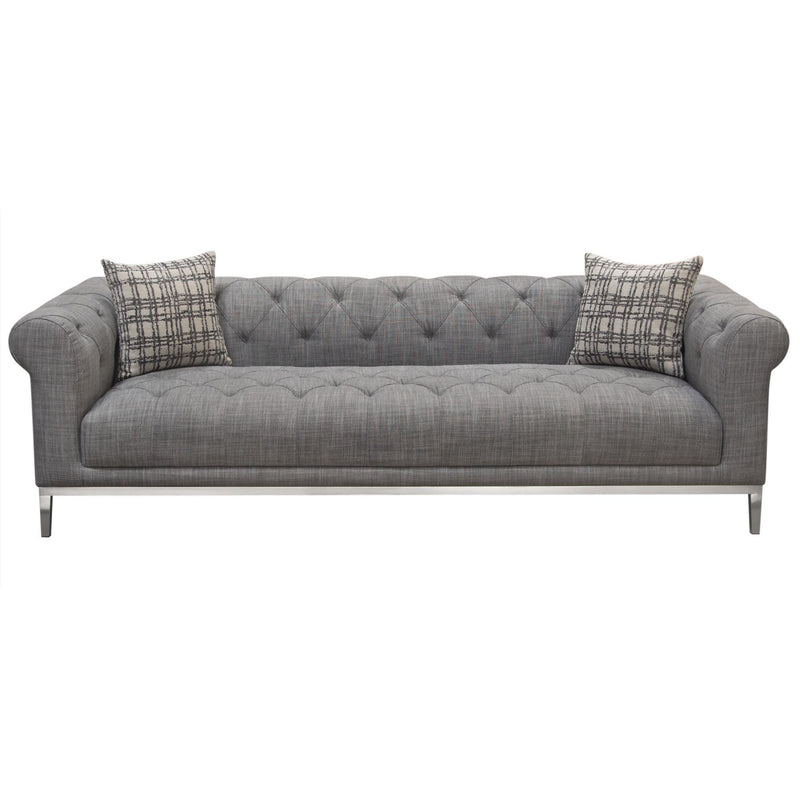 Diamond Sofa Monroe Stationary Fabric Sofa MONROESOGL IMAGE 1