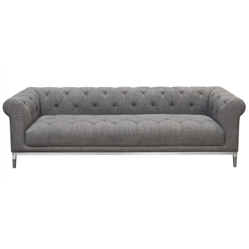 Diamond Sofa Monroe Stationary Fabric Sofa MONROESOGL IMAGE 2