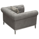 Diamond Sofa Monroe Stationary Fabric Chair MONROECHGL IMAGE 11