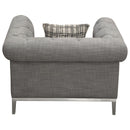 Diamond Sofa Monroe Stationary Fabric Chair MONROECHGL IMAGE 12