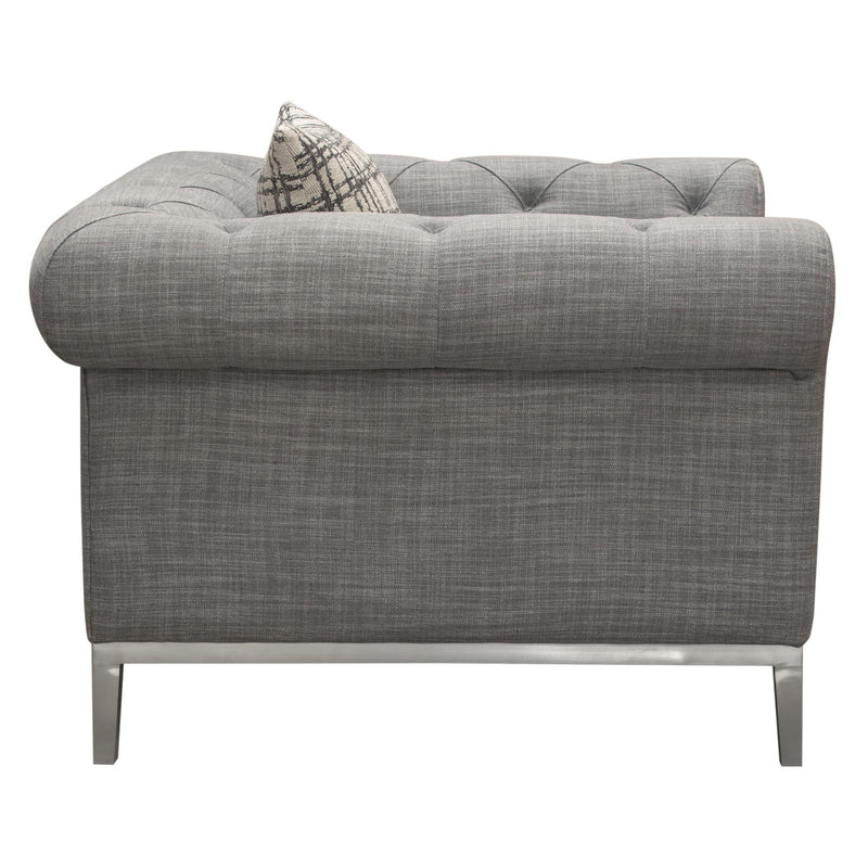 Diamond Sofa Monroe Stationary Fabric Chair MONROECHGL IMAGE 4