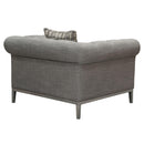 Diamond Sofa Monroe Stationary Fabric Chair MONROECHGL IMAGE 5