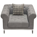 Diamond Sofa Monroe Stationary Fabric Chair MONROECHGL IMAGE 8