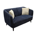 Diamond Sofa De Luca Stationary Fabric Loveseat DELUCALOBU IMAGE 1