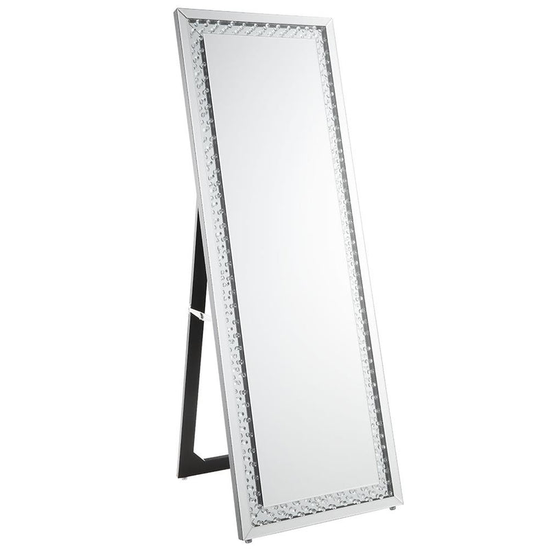 Acme Furniture Nysa 97025 Floor Mirror IMAGE 2