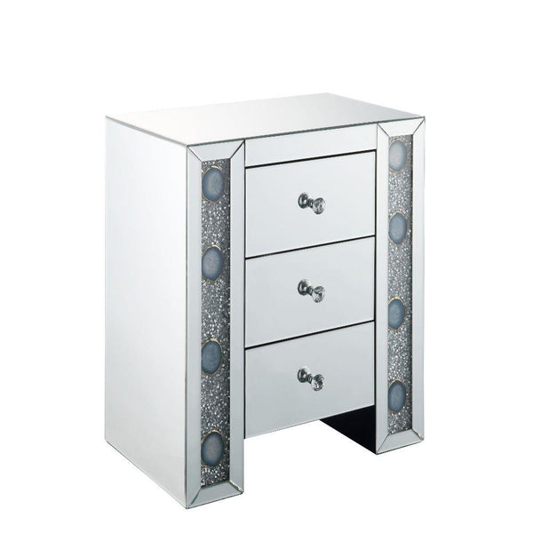Acme Furniture Sonia 3-Drawer Nightstand 97028 IMAGE 1