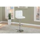 Poundex Adjustable Height Stool F1566 IMAGE 1
