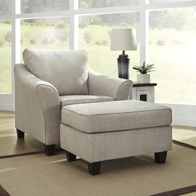  Benchcraft Abney Stationary Fabric Chair 4970120 IMAGE 3