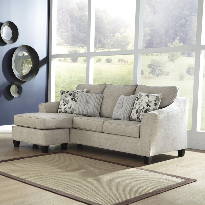  Benchcraft Abney Fabric Sectional 4970118 IMAGE 3
