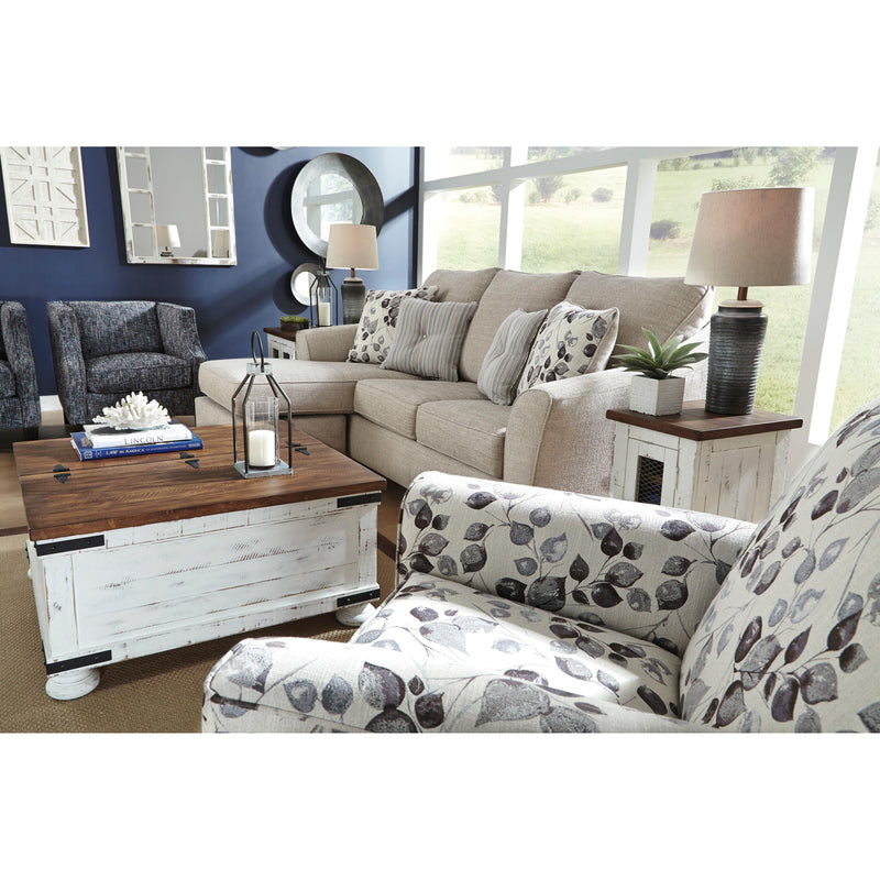  Benchcraft Abney Fabric Sectional 4970118 IMAGE 5