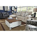  Benchcraft Abney Fabric Sectional 4970118 IMAGE 6