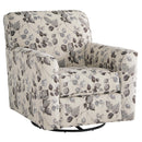  Benchcraft Abney Swivel Fabric Accent Chair 4970142 IMAGE 1