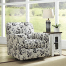  Benchcraft Abney Swivel Fabric Accent Chair 4970142 IMAGE 2