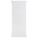 Coaster Furniture Tammi 950965 2-door Wood Tall Cabinet - Distressed White and Brown IMAGE 5