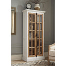 Coaster Furniture Tammi 950965 2-door Wood Tall Cabinet - Distressed White and Brown IMAGE 7