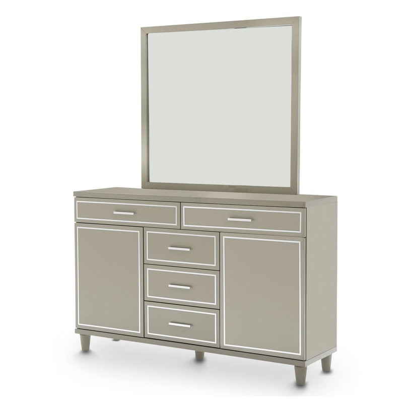 Michael Amini Urban Place 5-Drawer Dresser 9027650-803 IMAGE 4