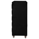 Coaster Furniture Deanna 206105 5-Drawer Bedroom Chest - Black IMAGE 4