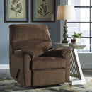  Signature Design by Ashley Nerviano Fabric Recliner with Wall Recline 1080229 IMAGE 3