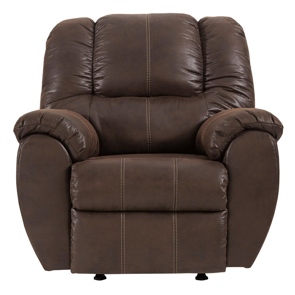  Signature Design by Ashley McGann Rocker Leather Look Recliner 1030125 IMAGE 1