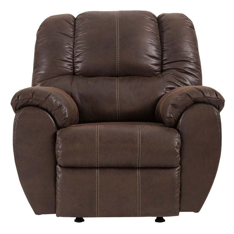  Signature Design by Ashley McGann Rocker Leather Look Recliner 1030125 IMAGE 1