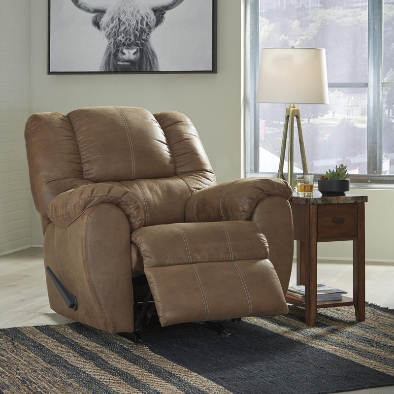  Signature Design by Ashley McGann Rocker Leather Look Recliner 1030225 IMAGE 4
