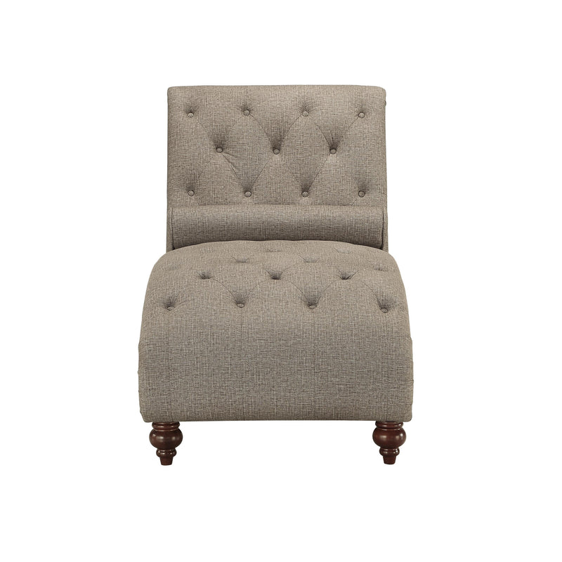 Homelegance Fabric Chaise 1162BR-5 IMAGE 1