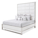 Michael Amini State St. California King Upholstered Metal Bed 9016000CK3PT-116 IMAGE 1