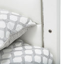 Michael Amini State St. California King Upholstered Panel Bed 9016000CKP-116 IMAGE 3